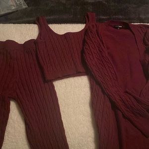 Fashion nova 3 piece set